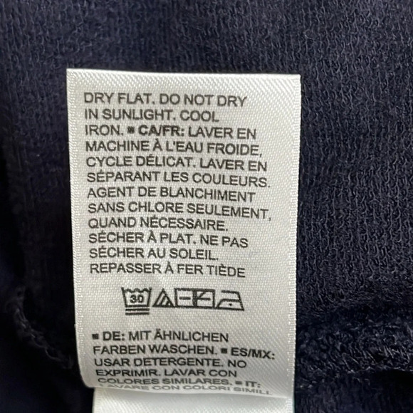 Daily/ Ritual open front navy blue side pockets longline cardigan - Picture 9 of 11